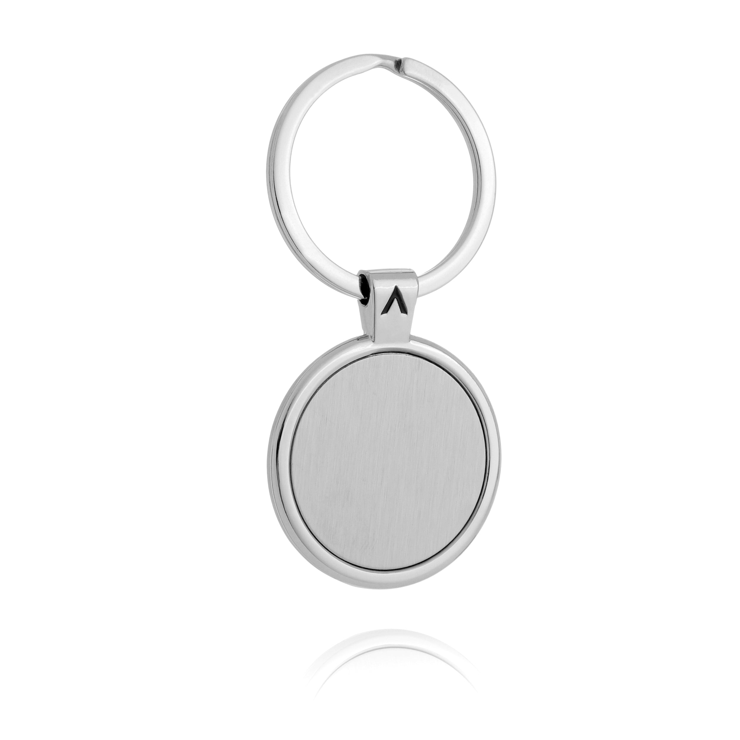Engravable Round Keychain Premium